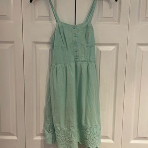 Xhilaration size small sea foam green dress